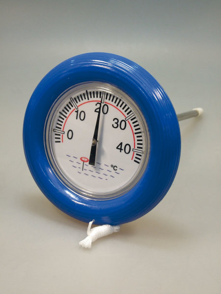 Schwimmthermometer, rund
