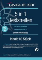 5 in 1 Teststreifen, 10er Pack