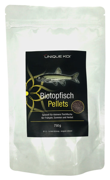 Biotopfisch Pellets Ø 1,2- 1,4 mm 1,5kg