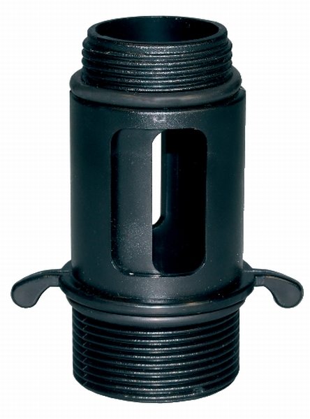 Regelbarer Skimmeranschluss AG 1 1/4 x AG1 1/2